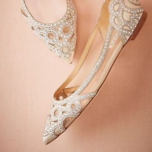 Badgley Mischka Sz 9 Christianne Flats